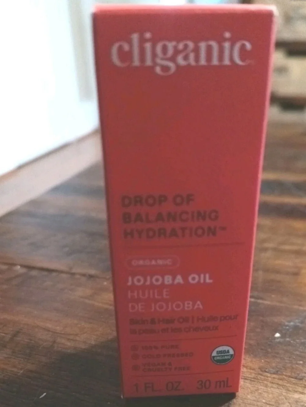 Cliganic, Organic Jojoba Oil, 4 Oz